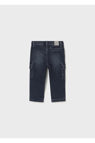 Mayoral Erkek Bebek Lacivert Kargo Denim Pantolon 2505 Lacivert