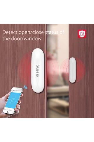 S-Link Swapp Sl-Eg01 Akıllı Ev Güvenliği Kablosuz Kapı Pencere Ma