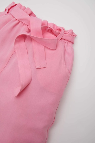 DeFacto Kız Bebek Wide Leg Düz Paça Pantolon E2941A525SPPN164 Pembe