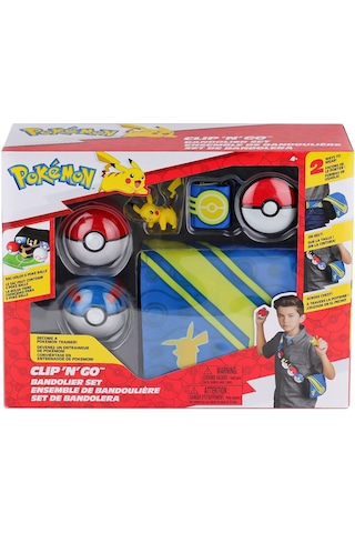 Pok Pkw3649 Pokemon Clip N Go Bandolier Büyük Set