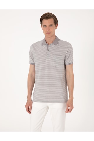 Pierre Cardin Erkek Gri Tişört 50307848-vr024 Gri