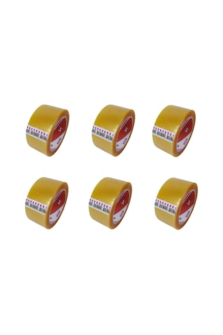 Vege Leopar Koli Bandı 48X100 Şeffaf 6 Adet