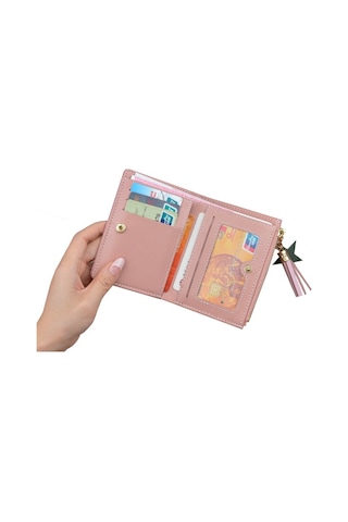 Baellerry Kadın Deri Kartlık - Cüzdan Pembe