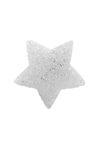 Springsun El Tutan Sarı Işık Yıldız Lambası - Sahne Gösterisi, Korosu, Dans İçin Taşınabilir Akrilik Sahne Aleti Dahili Pil Sarı Işık