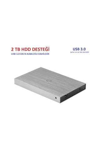Frisby Fhc-2550S 2.5 Usb 3.0 Sata Harici Harddisk Kutusu Hdd Kutu