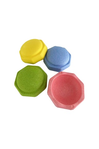 Geeksen Çocuklar İçin Renkli Ve Güvenli Denge Taşı - Yaratıcı Oyun Ve Motor Beceri Gelişimi