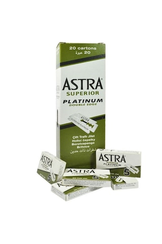 Astra Jilet 100'lü + Derby Usta Berber Tıraş Sabunu 2 x 75 G