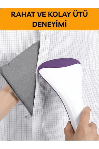 Beylini Buharlı Ütü Eldiveni Mini Ütü Pedi Sıcaklık Buhar Geçirmez Ütü Masası Eldiveni Taşınır Bez 15x25 C
