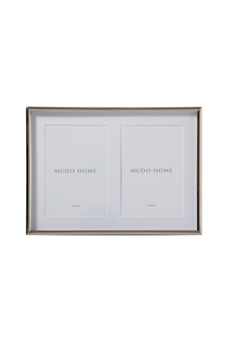 Mudo Home Chloe 2'li Fotoğraf Çerçevesi 9x13 Cm