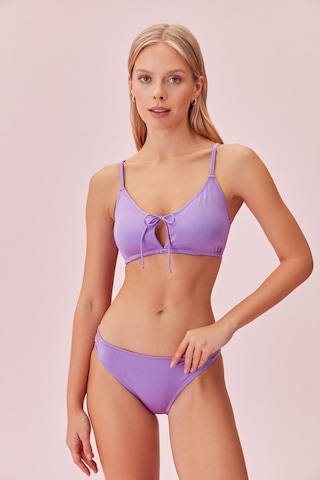 Suwen Üç Şeritli Bikini Alt Sb24670065