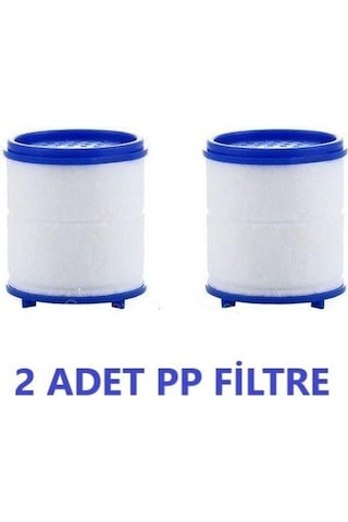 2 Adet Su Tasarruflu Musluk Başlığı Filtresi Su Arıtma Filtresi Pas Tortu Ve Kireç Önleyici Engelleyici Filtre
