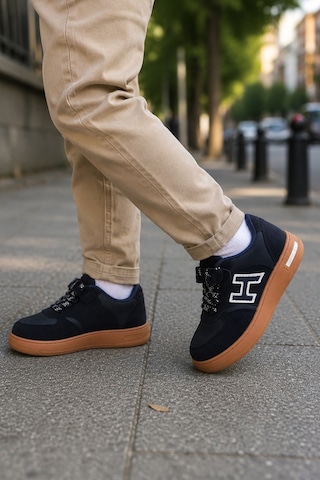 Mini Bonito Kız Erkek Çocuk Günlük Sneakers Spor Ayakkabı Şık Ve Rahat Çocuk Ayakkabısı Lacivert