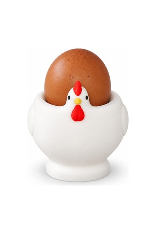 Tavuk Figürlü Tekli Yumurtalık Chicken Egg Cup Çok Renkli