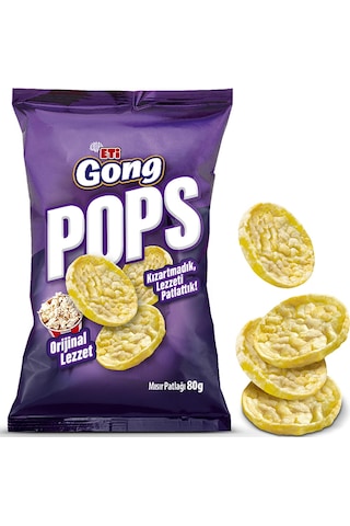 Eti Gong Pops Sade 10 x 80 G
