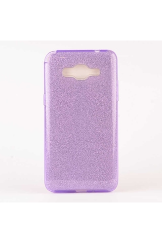 Samsung Uyumlu Galaxy J2 Prime Kılıf Zore Shining Silikon Siyah