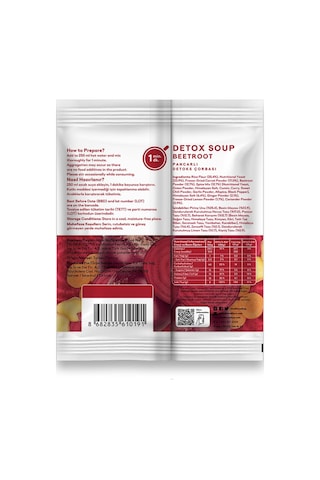 TheLifeCo Beetroot - Kırmızı Pancar Çorbası 4 x 23 G