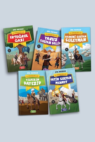 Tarihte İz Bırakanlar Seti-1 5 Kitap Takım 7-9 Yaş - Eda Bayrak N11.11914 Tarihte İz Bırakanlar Seti-1 5 Kitap Takım 7-9 Yaş - Eda Bayrak N11.11914