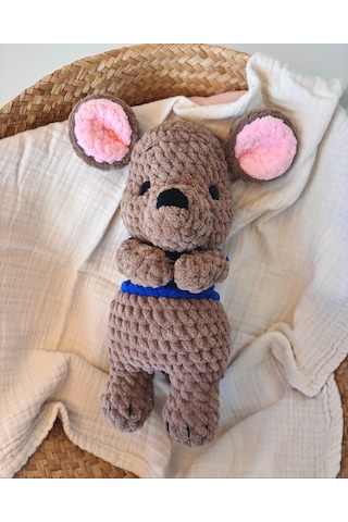 Winnie The Pooh-kanga Peluş Oyuncak Kahverengi - Lacivert