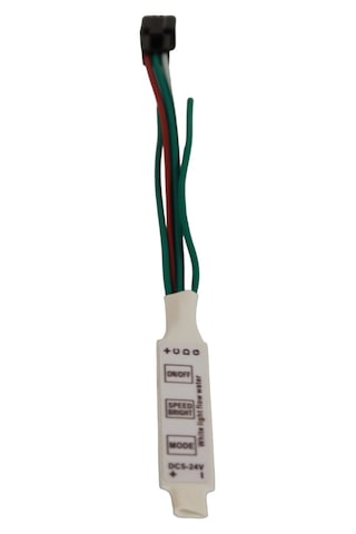 5-24v Mini Tek Renk Yürüyen Pixel Şerit Led Kontrol Devresi Ws2811 Su Akan Pixel Led Şerit Işık Denetleyici