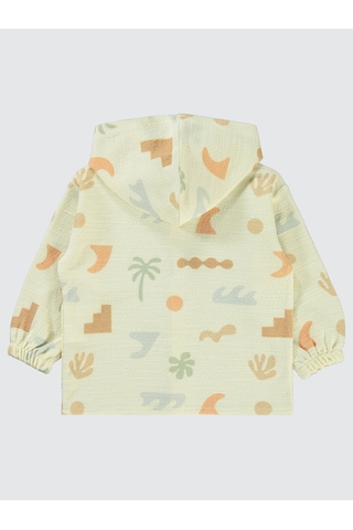 Civil Boys Erkek Çocuk Kapüşonlu Gömlek 2-5 Yaş Bej Bej