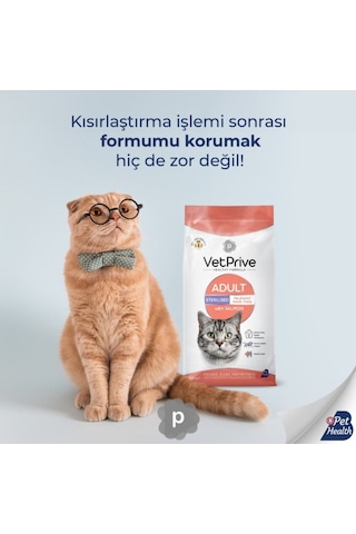 Sterilised Somonlu Kısır Kedi Maması 1.5 Kg