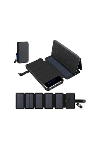 Butu N10 7.5W Katlanabilir Güneş Paneli Taşınabilir Şarj Cihazı