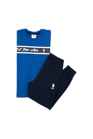 U.s. Polo Assn. Erkek Çocuk Kobalt Pijama Takım 50318568-vr077 Kobalt
