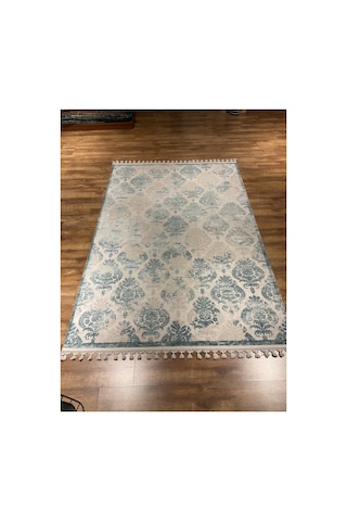 Queen 6103 Mavi Halı Çok Renkli