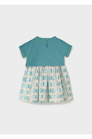 Mayoral 1918 Kız Çocuk Yeşil 2 Li Elbise Yeşil