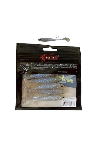 Captain 3587 Dagi Duck Shad 9cm 7gr 5'li Paket Silikon Yem
