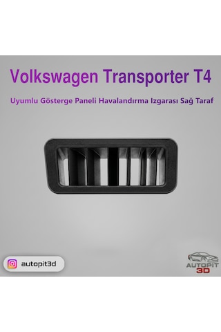 Volkswagen Transporter T4 Uyumlu Gösterge Paneli Havalandırma Izgarası Sağ Taraf