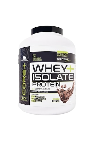 Mustang Nutrition Core+ Series Isolate Whey Protein Tozu 1800 Gr 60 Servis Çikolata + Shaker + Protein Kahve Hediyeli Çikolata Aromalı