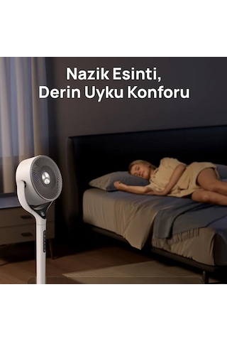 Dreo Smart Turbopoly Fan 565s Beyaz Vantilatör