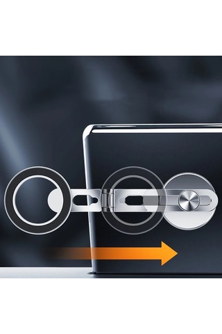 Jmary Mh-80 Oynar Başlıklı Düz Zemin Araç Telefon Tutucu Gümüş