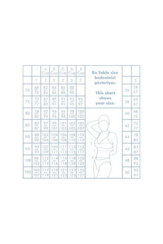 2 Li Ekonomik Paket % 100 Pamuk Penye Toparlayıcı Sütyen Nbr351 001