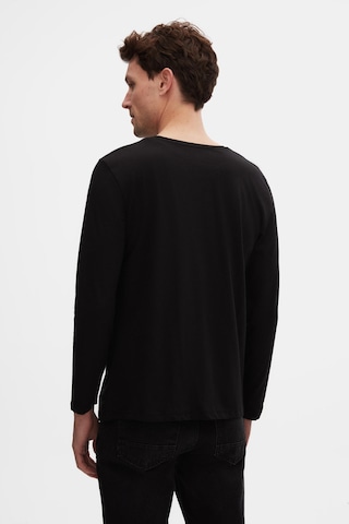 Ds Damat Slim Fit Siyah Bisiklet Yaka %100 Pamuk Nefes Alabilen Uzun Kollu Body T-shirt 4hc14ort0007m 001