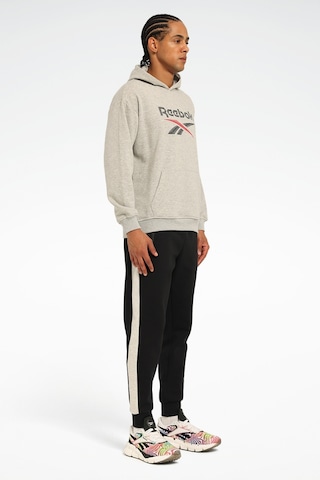 Reebok New Id Reg Hoodıe Gri Erkek Sweatshirt Gri-lacı-kırmızı