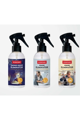 Scentaro Mutfak Banyo Sigara Kötü Koku Giderici 3 lü Set Scentaro Mutfak Banyo Sigara Kötü Koku Giderici 3 lü Set