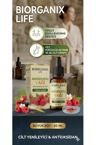 Life %100 Saf Ahududu Yağı - Doğal Güneş Koruyucu & Anti-aging Bakım 20 Ml