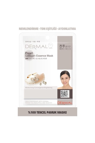 Dermal İnci Özlü Aydınlatıcı Kolajen Maskesi 23 G
