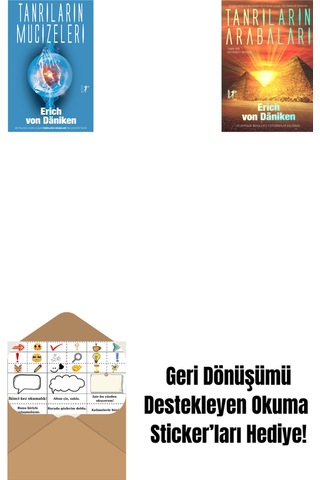 Tanrıların Mucizeleri + Tanrıların Arabaları + Okuma Sticker'ları