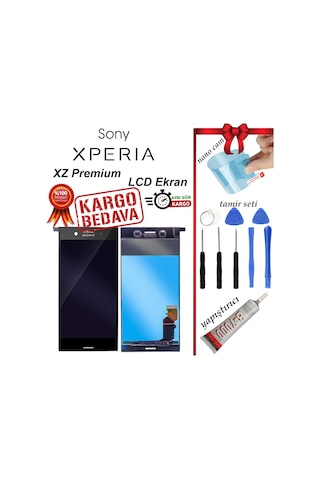 Sony Xperia Xz Premium Lcd Dokunmatik Ekran
