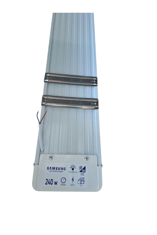 10 Adet Samsung Led Yüksek Tavan Armatürü 240 Watt 6 Sıra Led Bant Armatür Kristal Beyaz