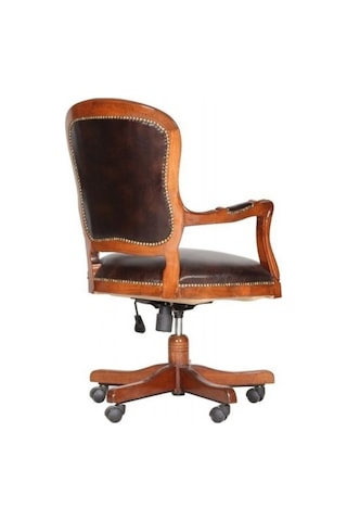 Crown Ofis Sandalyesi Naturel