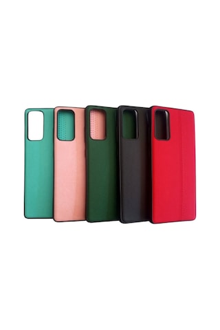 Samsung Uyumlu Galaxy S20 Fe Deri Görünümlü Yumusak Kilif 564346754