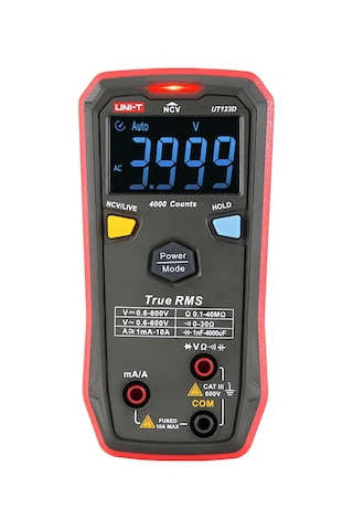 Uni-T Ut-123d Otomatik Akıllı Dijital Multimetre