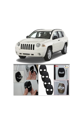 Consept Jeep Compass Kilit Koruyucu Kapak Seti Jeep Compass Kilit Kapağı
