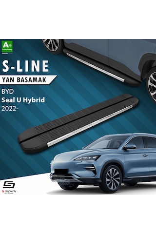 S-dizayn Byd Seal U Hybrid S-line Krom Yan Basamak 193 Cm 2022 Üzeri A+ Kalite