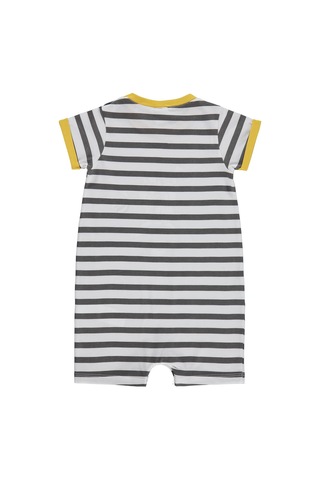 Tazmanya Civil Baby Taz Baskılı 6-18 Ay Tulum - Beyaz