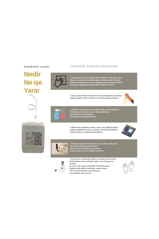 Arpi İzopropil Alkol 5 L